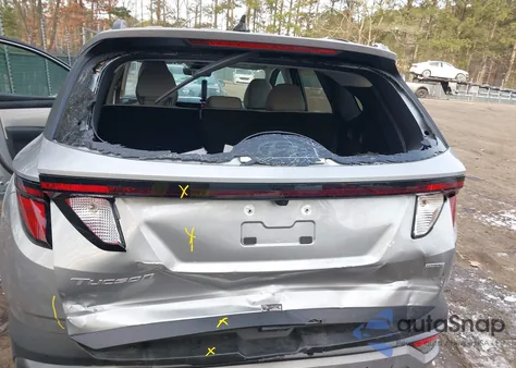 2025 Hyundai Tucson Sel z USA, uszkodzony, nr VIN 5NMJBCDE1SH564247